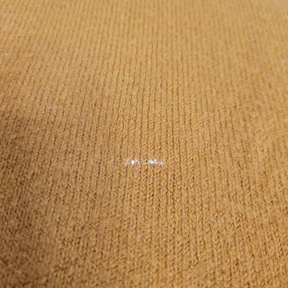 MADEWELL rust tier ruffle sleeve pullover sweater in coziest yarn M - Picture 10 of 12